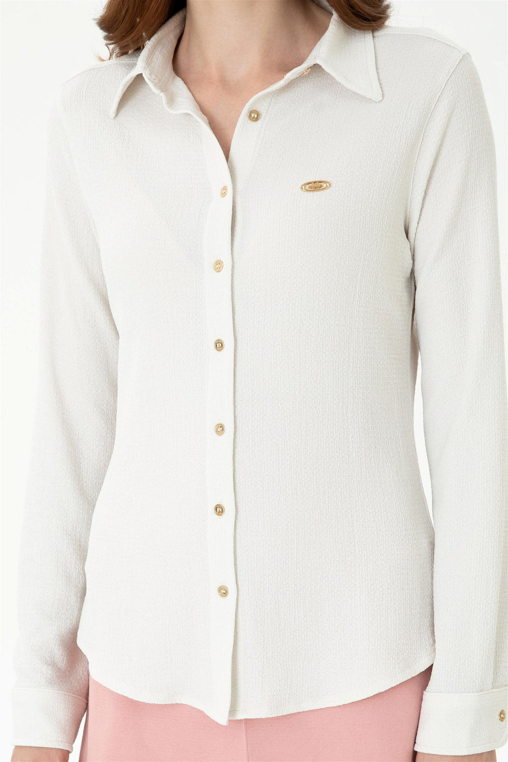 U. S. Polo Assn Женская трикотажная рубашка с камнями - U.s. polo assn фото 13