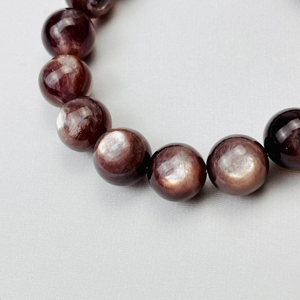 Браслет из камня Лепидолит 19 см