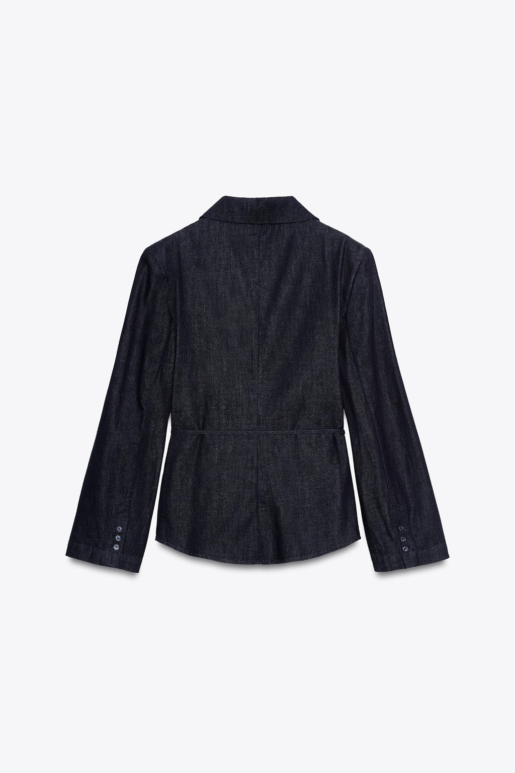 SHIRT BLAZER WITH BELT - Zara фото 6