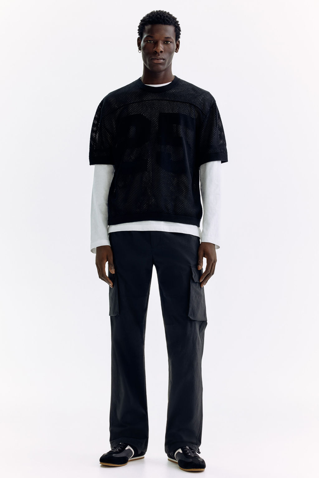Pantal?n cargo de nailon Regular Fit - H&m фото 3