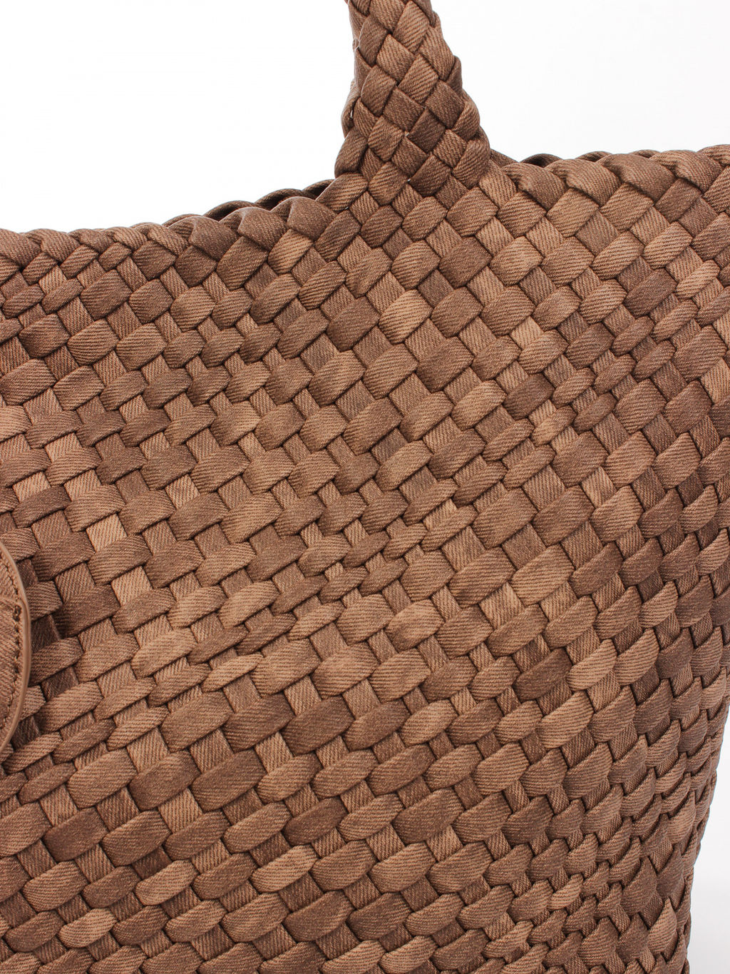 LACCOMA сумка СУ1033-А-винтаж коричневый эко кожа хлопок  фото 3