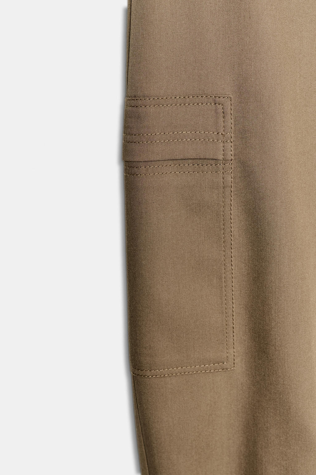 HIGH-WAIST CARGO TROUSERS - Zara фото 9