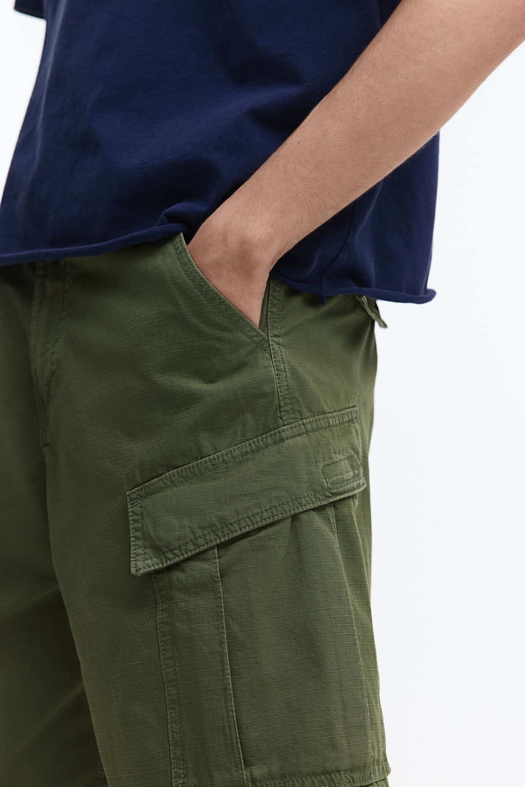 Bermudas cargo de algod?n Loose Fit - H&m фото 8