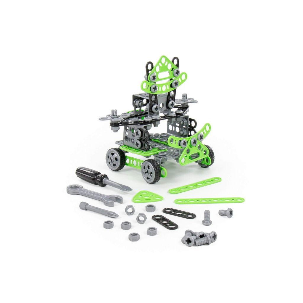 Конструктор Изобретатель (182 элемента) (в коробке) - Полесье фото 7