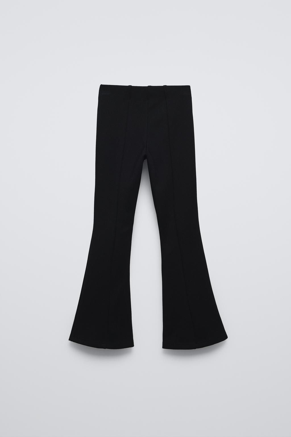 PONTE DI ROMA KNIT BELL BOTTOM LEGGINGS - Zara фото 2
