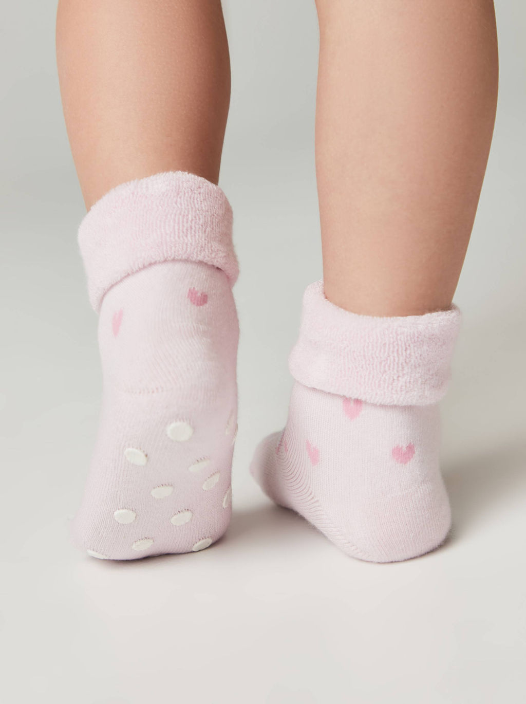 Цена за 2 пары. Носки Теплые CONTE-KIDS SOF-TIKI Махровые носки с отворотом и антискользящей стопой - Conte elegant фото 2