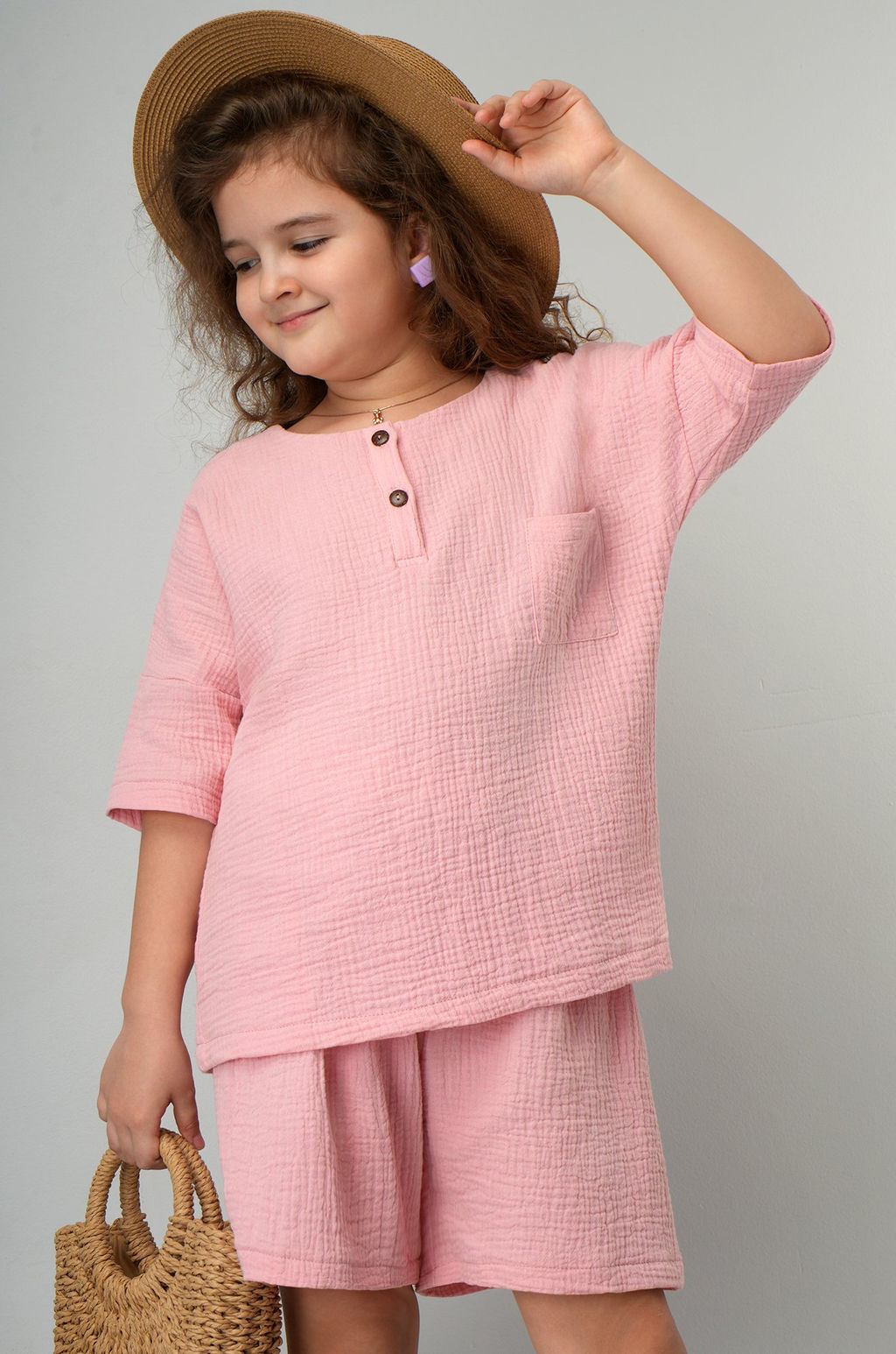 Костюм для девочки из муслина Happyfox - Happy fox фото 22