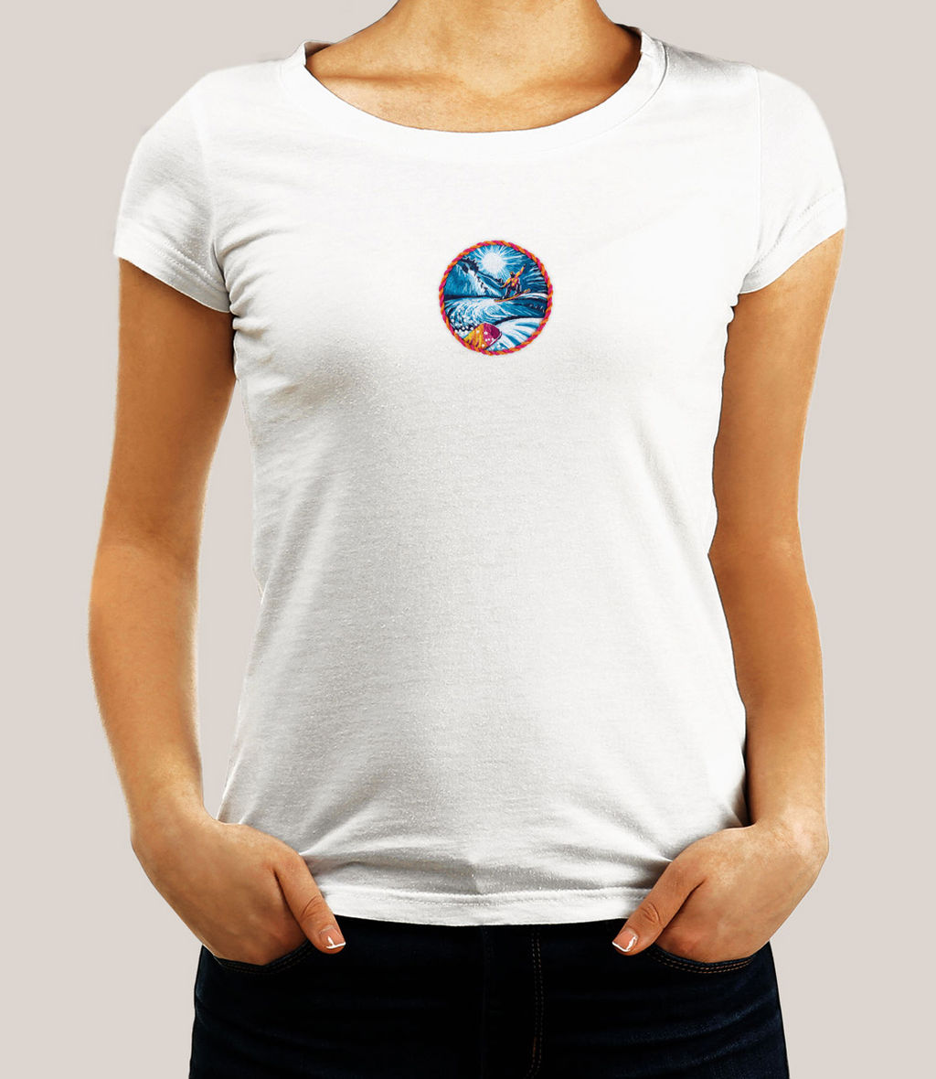 Набор для вышивания PANNA Живая картина JK-2337 Брошь. Сноуборд 5.5 х 5.5 см