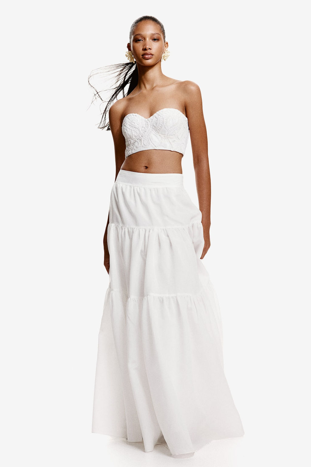 Top bustier bordado - H&m фото 2