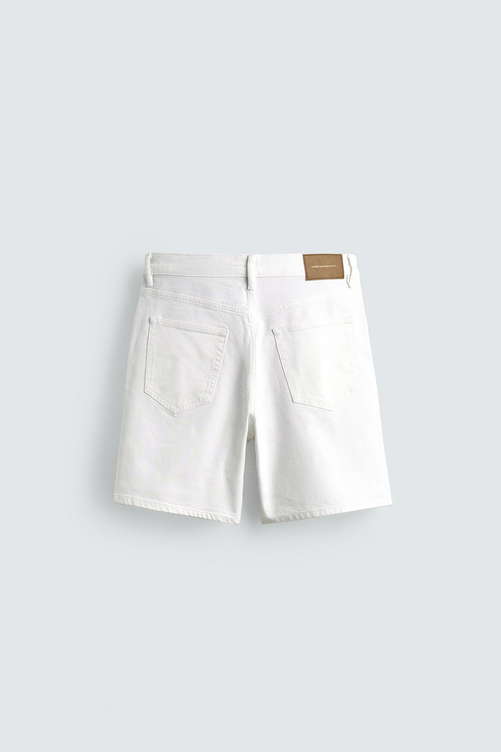 BERMUDA DENIM REGULAR FIT / Blanco roto - Zara фото 8
