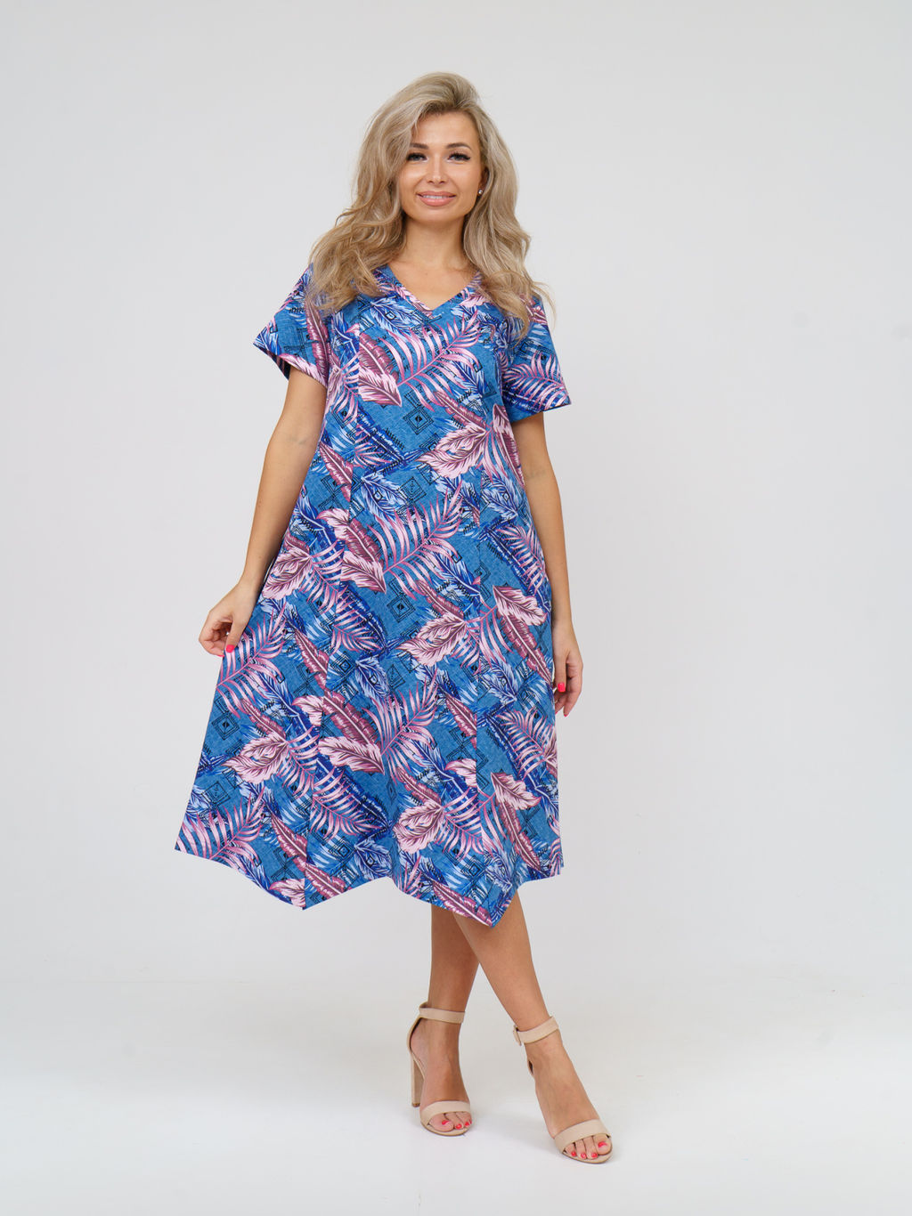 908 Платье "Синий"