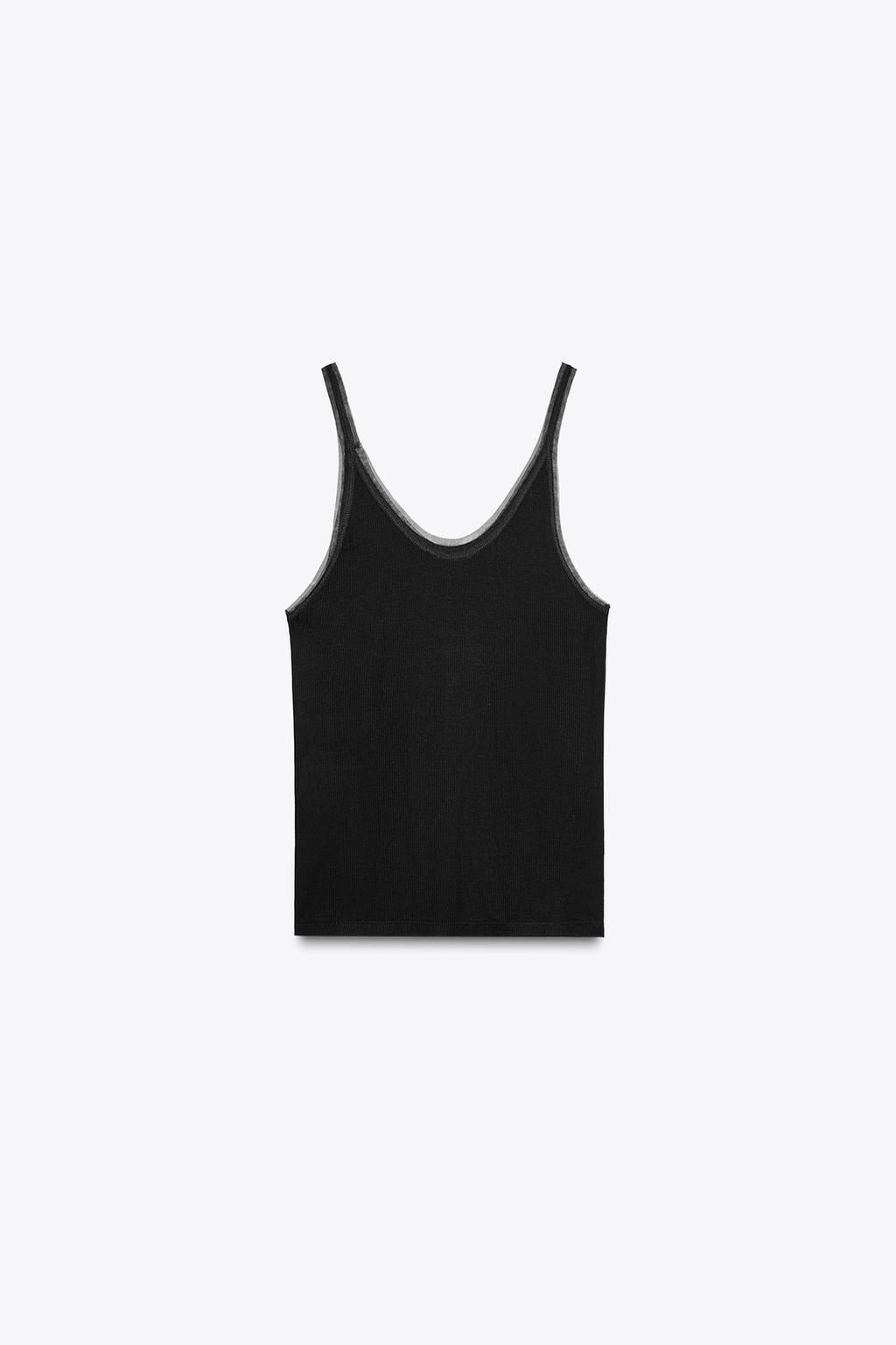 TULLE COMBINATION T-SHIRT - Zara фото 7
