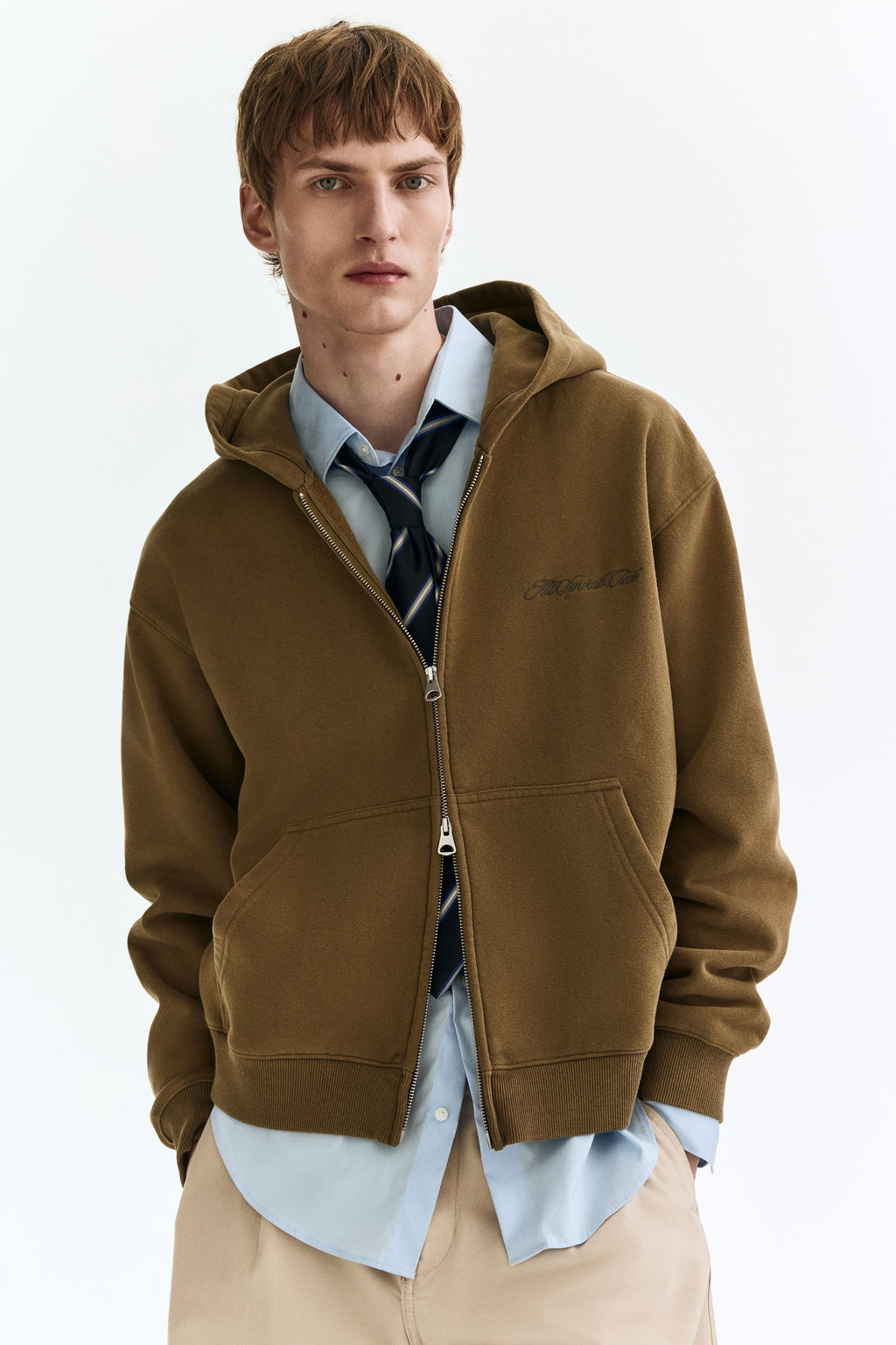 Chaqueta sudadera con capucha Loose Fit - H&m фото 4