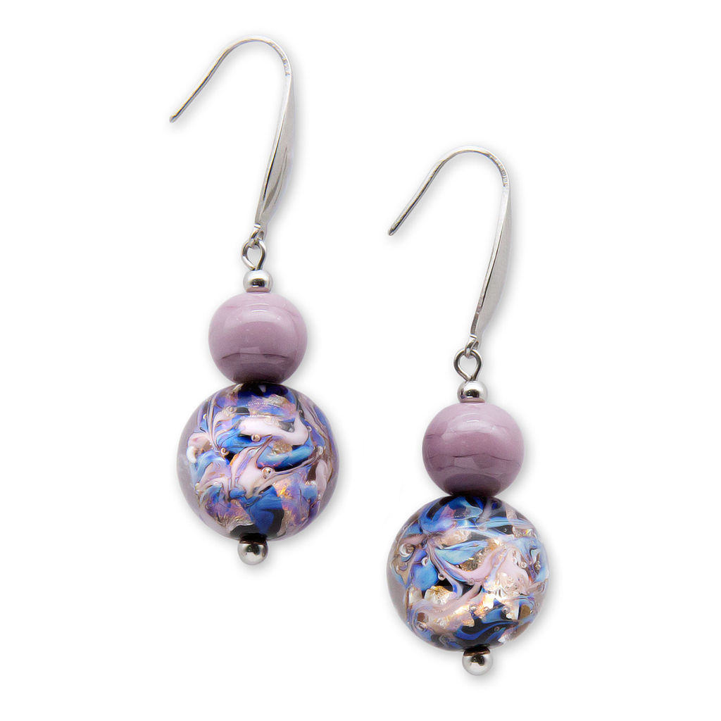 Серьги из муранского стекла - Vloes фото 2