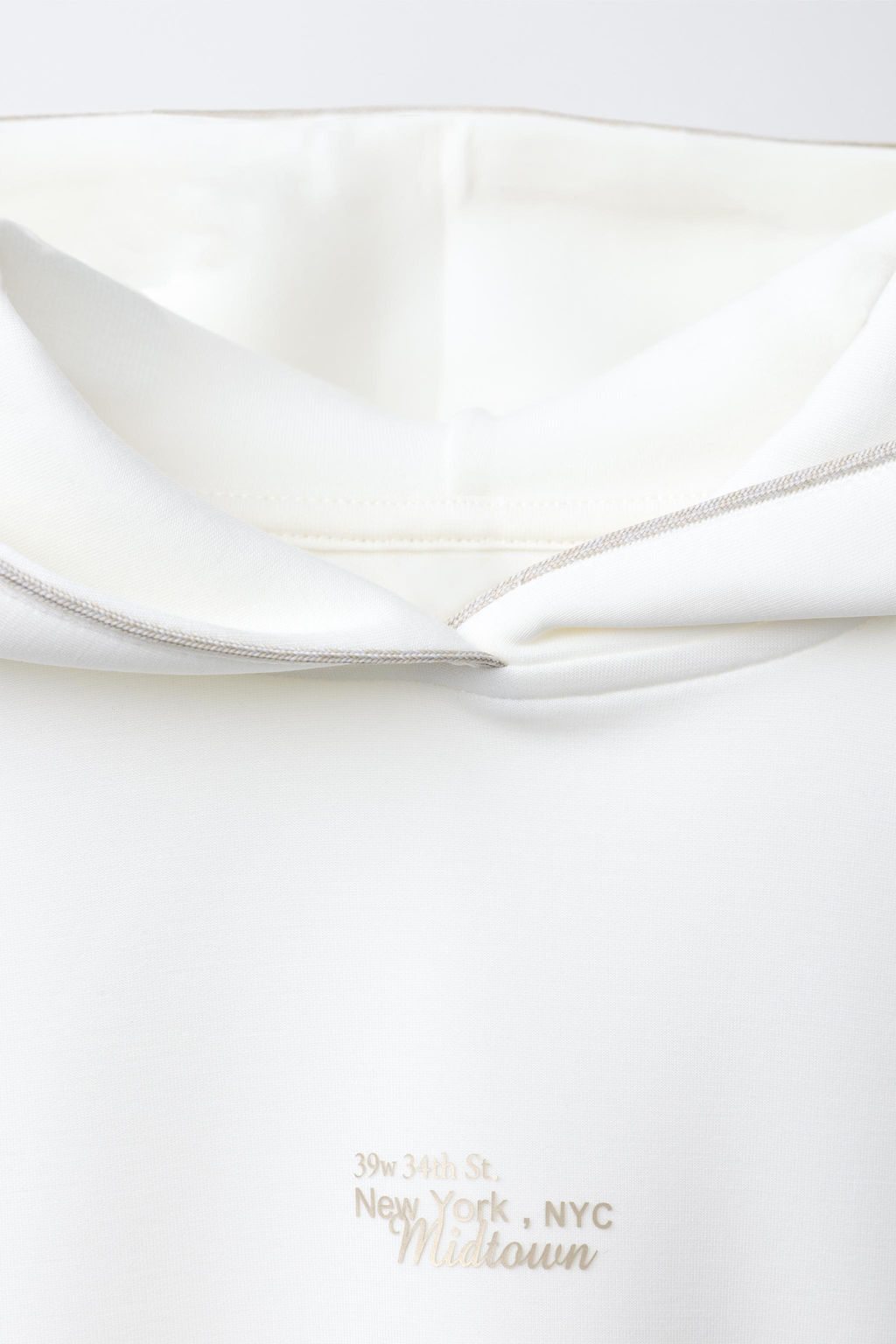 SLOGAN HOODIE WITH MODAL - Zara фото 3