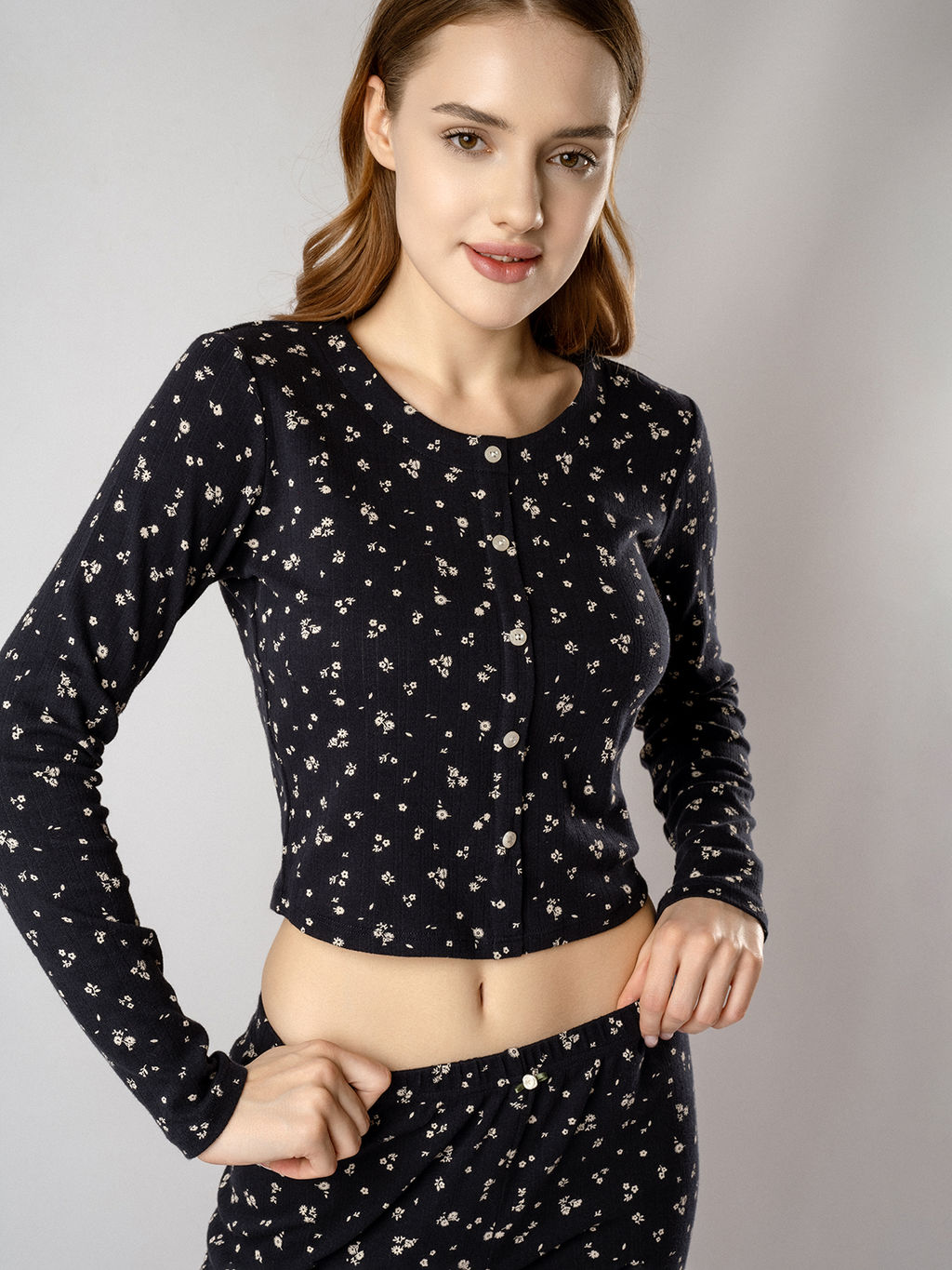 Женская пижама (ДЛ.рукав+брюки) (Арт. 5152TCC) - Indefini фото 4