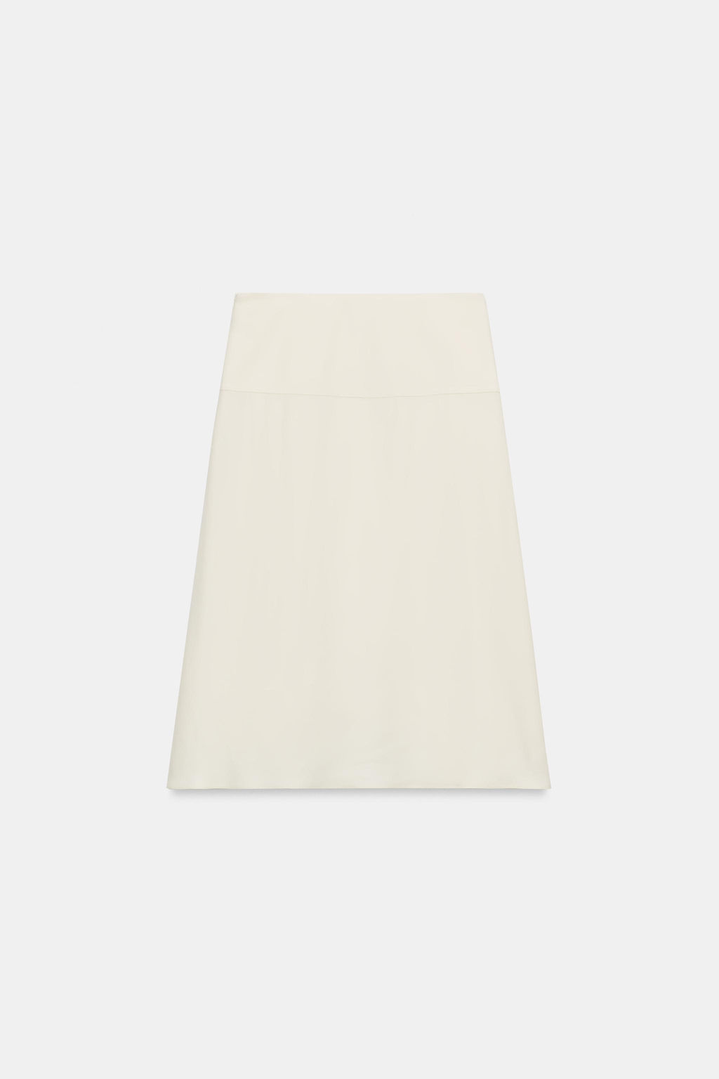 FALDA MIDI FLUIDA ZW COLLECTION / Crudo - Zara фото 6