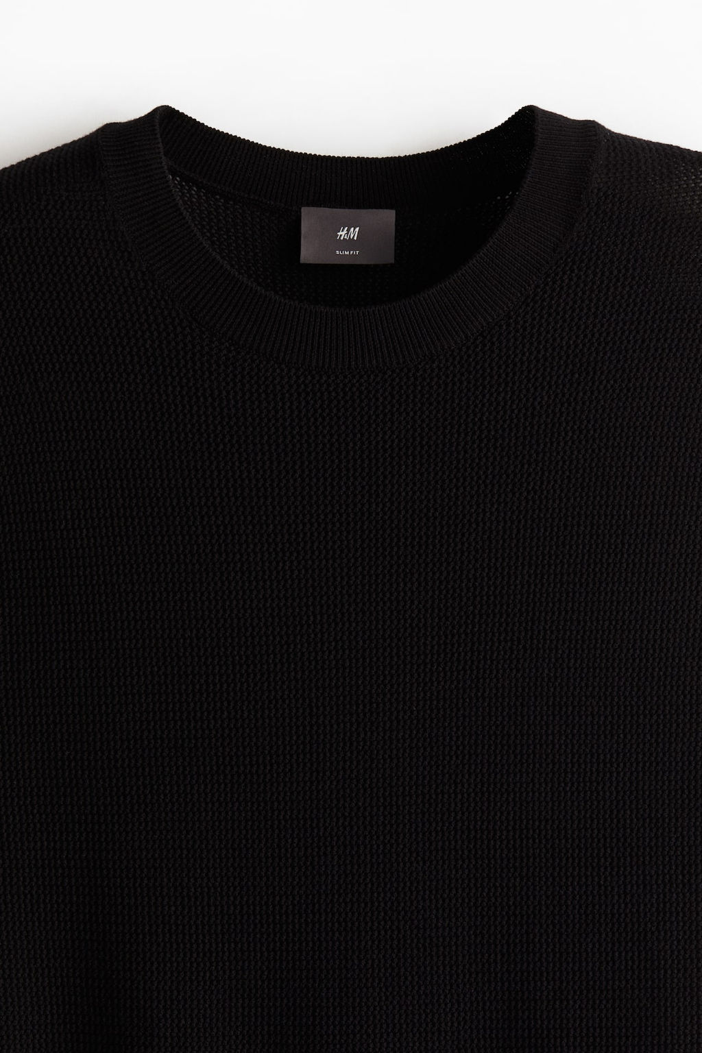 Camiseta tejida Slim Fit - H&m фото 5