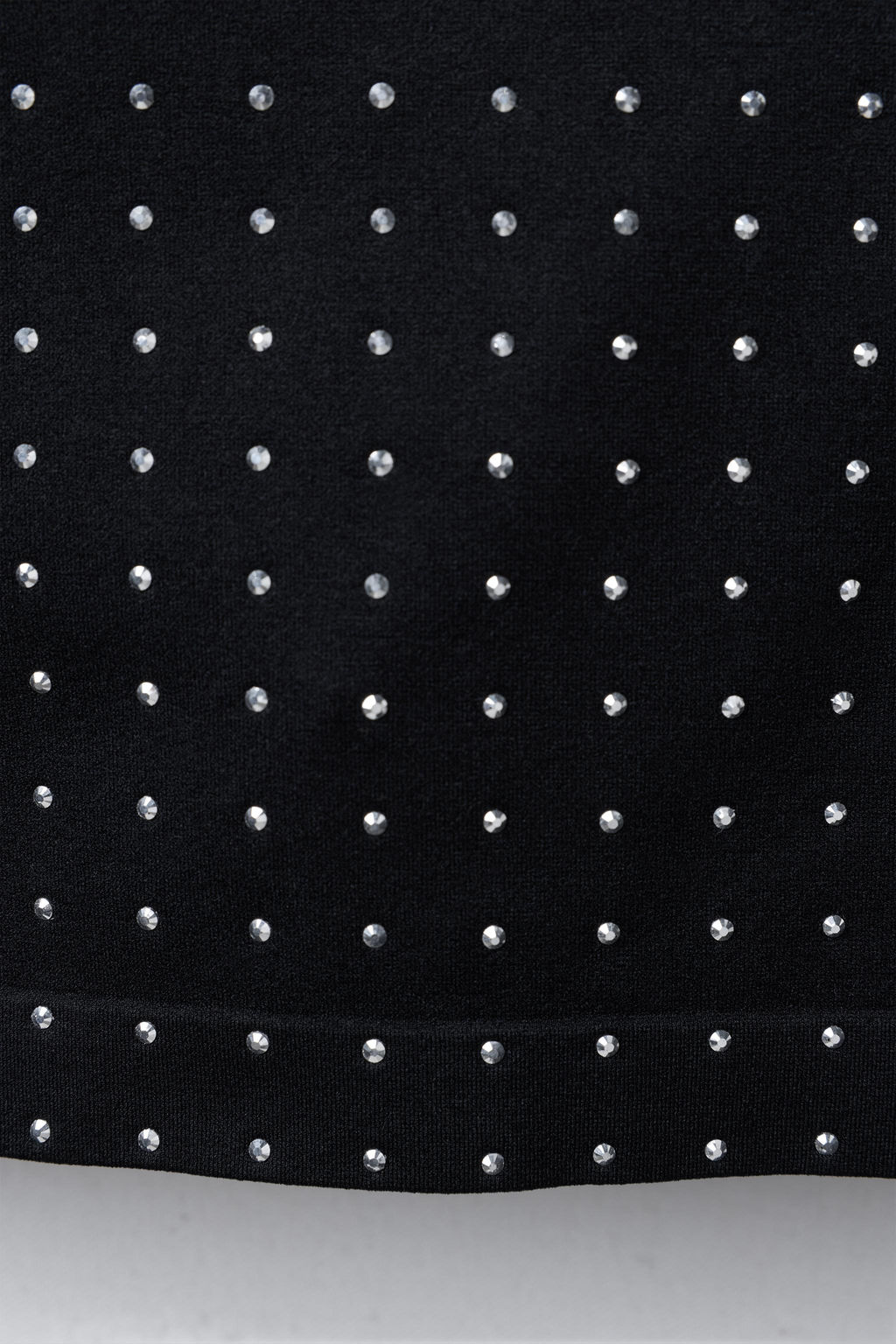 ASYMMETRIC SEAMLESS RHINESTONE T-SHIRT - Zara фото 4