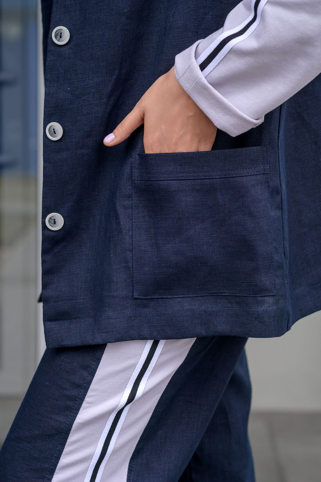 Жакет 100% лен