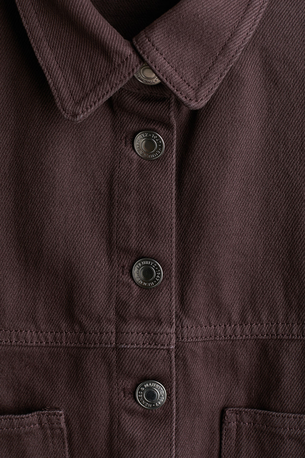 Sobrecamisa en sarga de algod?n - H&m фото 4