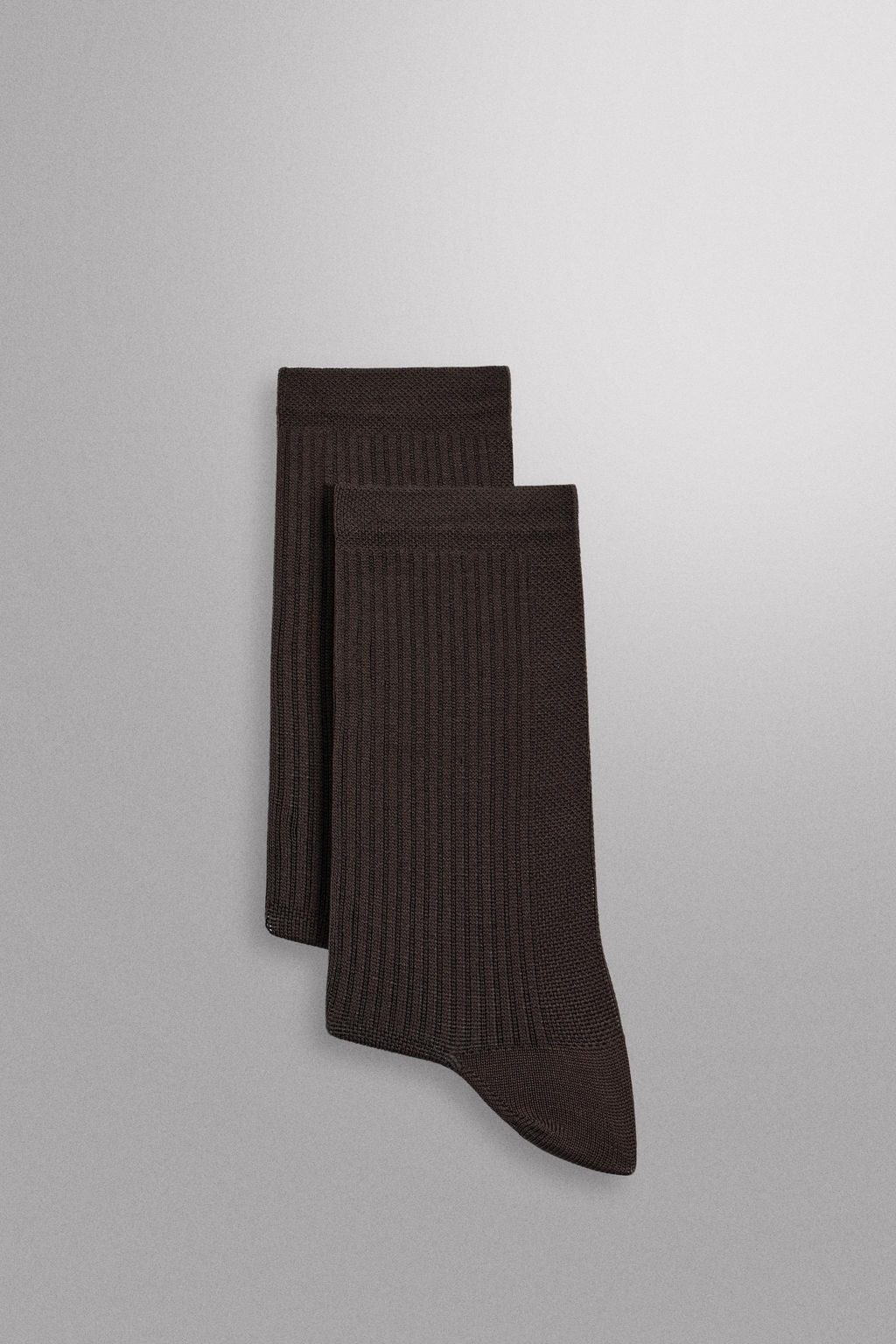CALCETINES T?CNICOS ENTRENAMIENTO PACK 2 / Marr?n - Zara фото 2