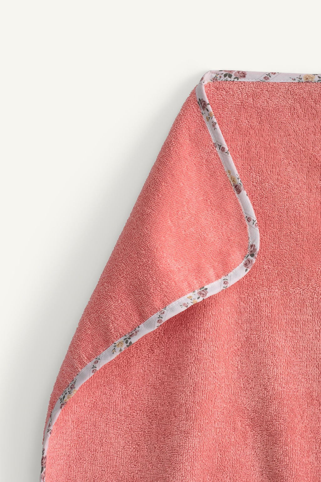 PONCHO TOALLA VIVOS FLORES LIMITED EDITION / Rosas - Zara фото 4