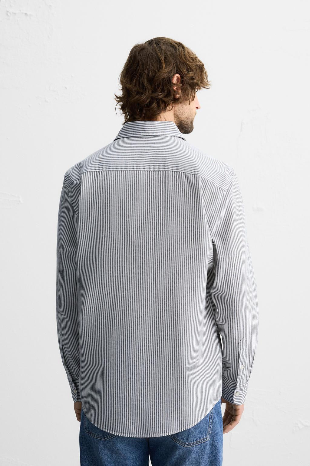 STRIPED SHIRT - Zara фото 3