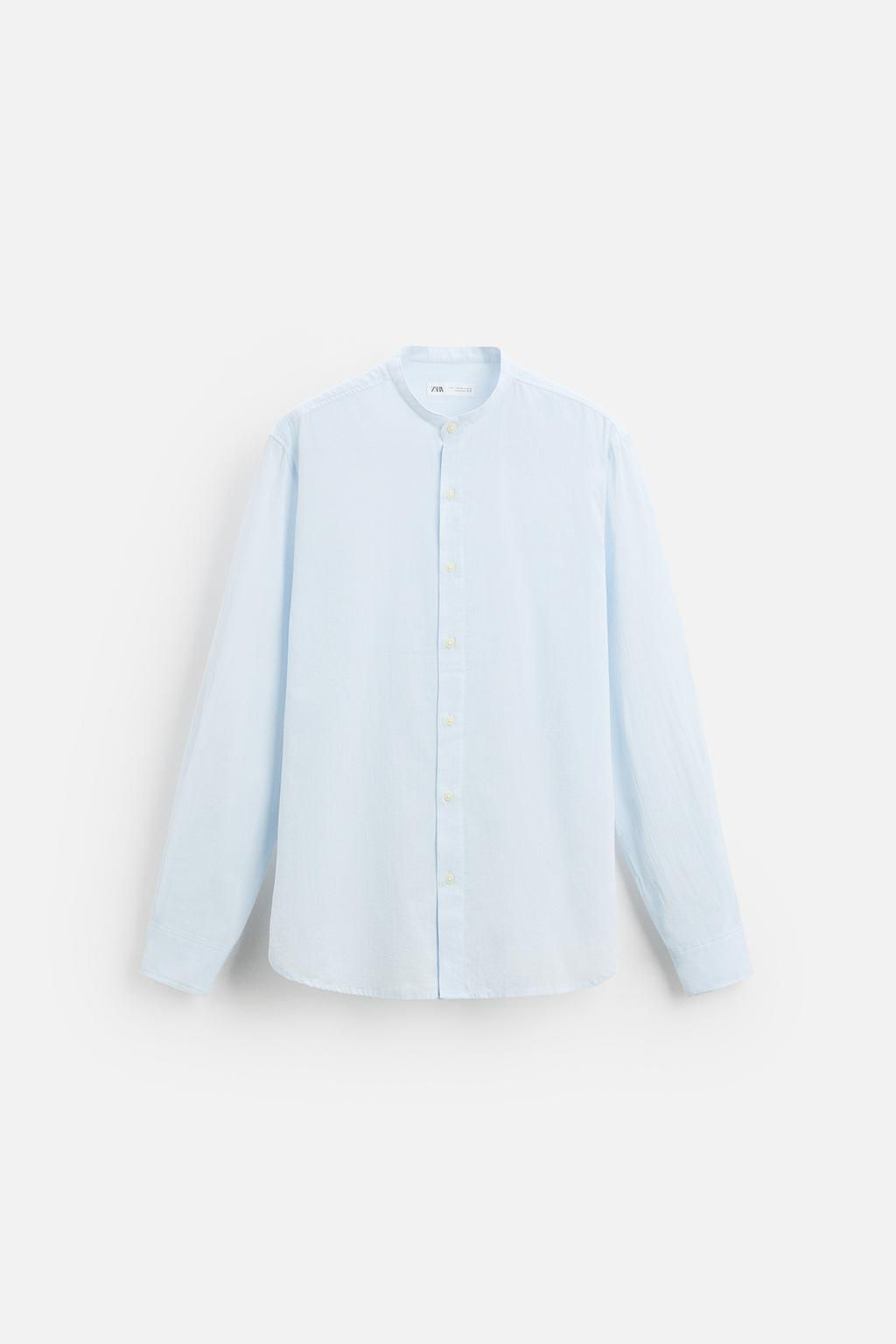CREASED-EFFECT SHIRT - Zara фото 12