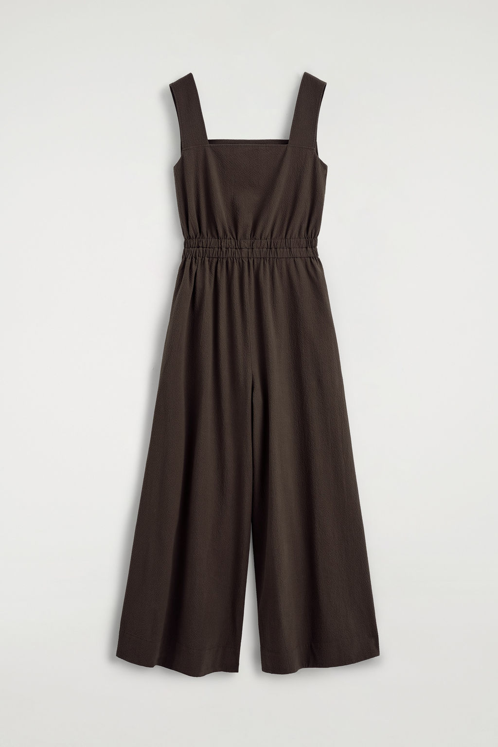MONO WIDE LEG CON TEXTURA Y ESPALDA DESCUBIERTA - H&m фото 2