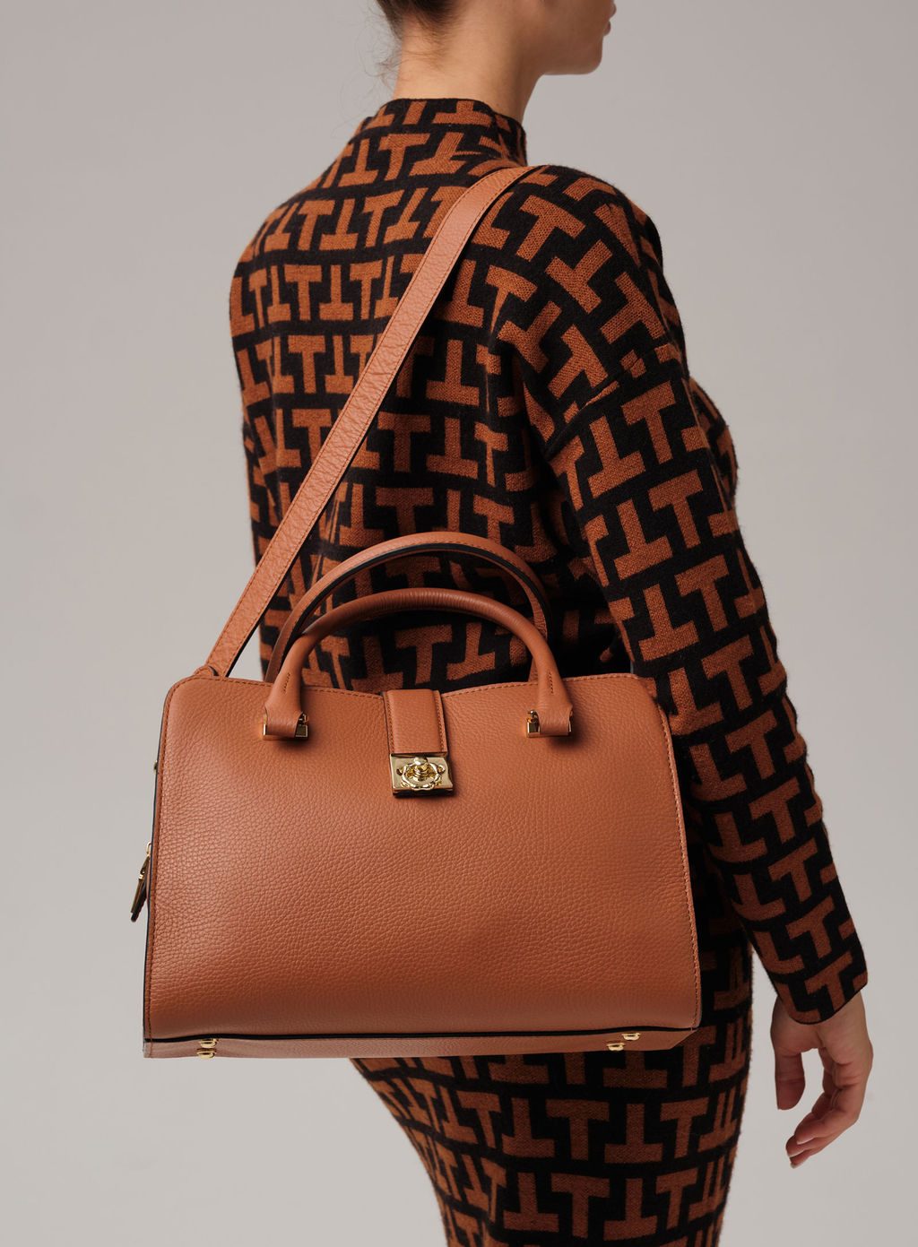 Сумка Azaro 30804 коричневый камень