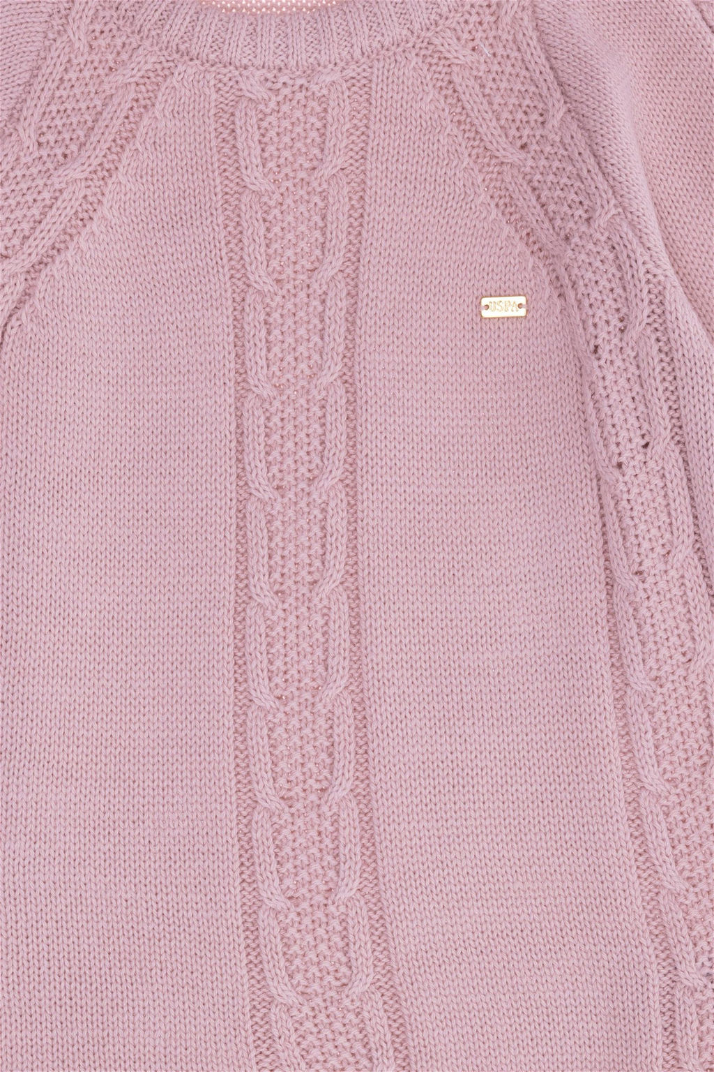 Свитер лососевого цвета для девочки - U.s. polo assn фото 6