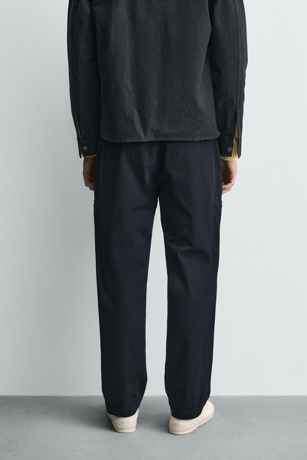 PANTAL?N CARGO STRAIGHT FIT / Marino - Zara фото 3