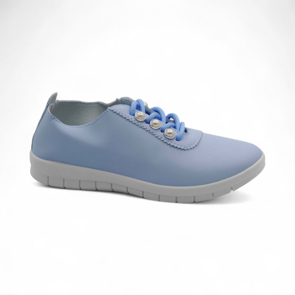 Мокасины 2501-2С голубые - Sport фото 2