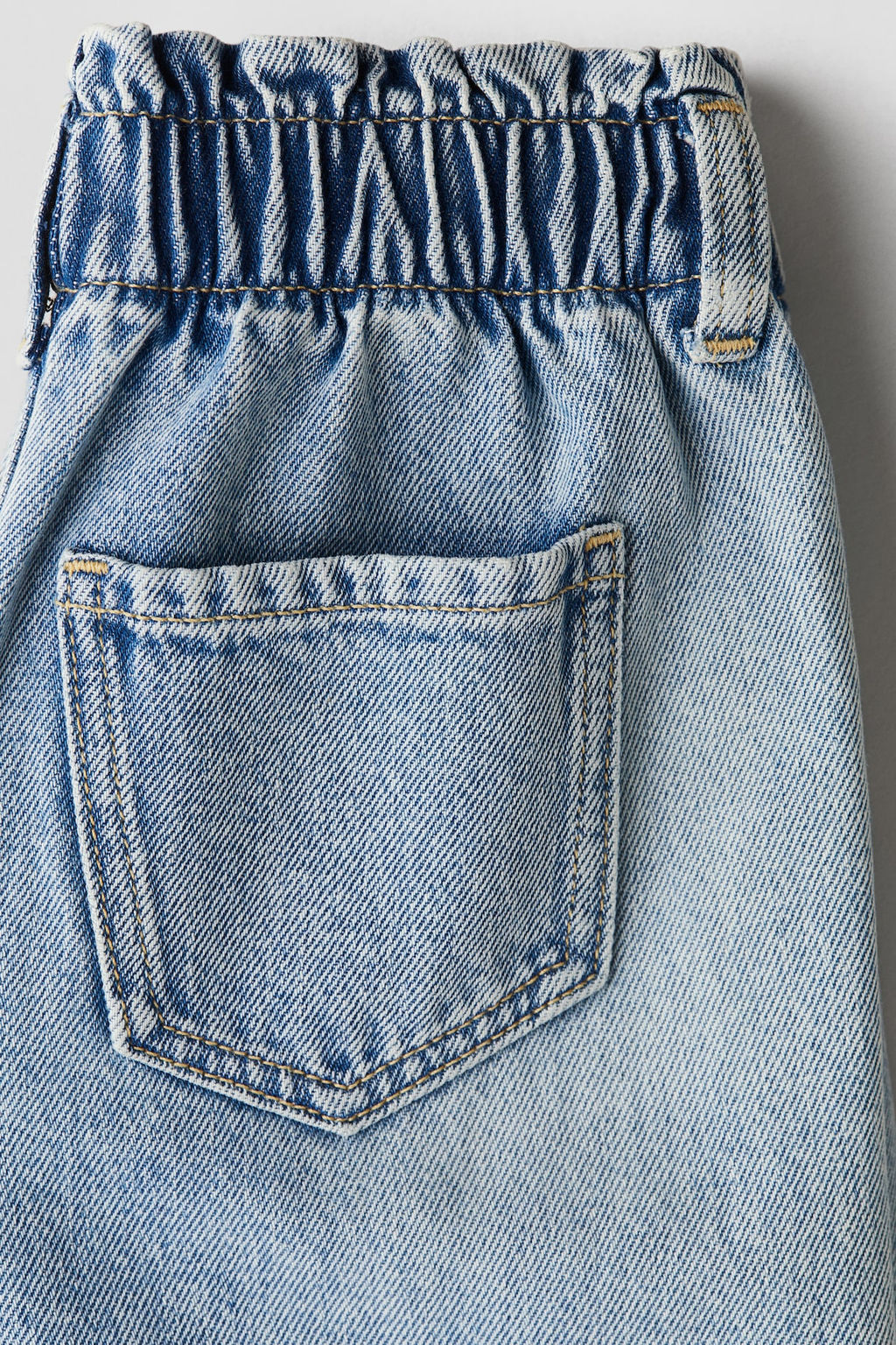 Vaquero paper bag Relaxed Fit - H&m фото 3