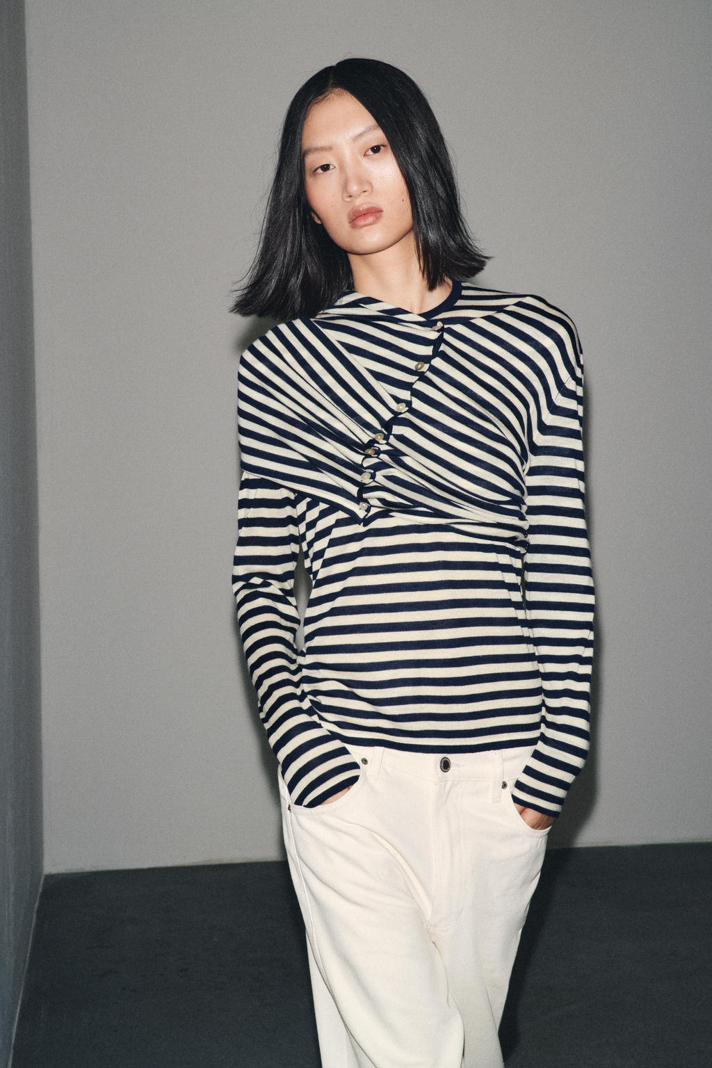 STRIPED KNIT SWEATER - Zara фото 5