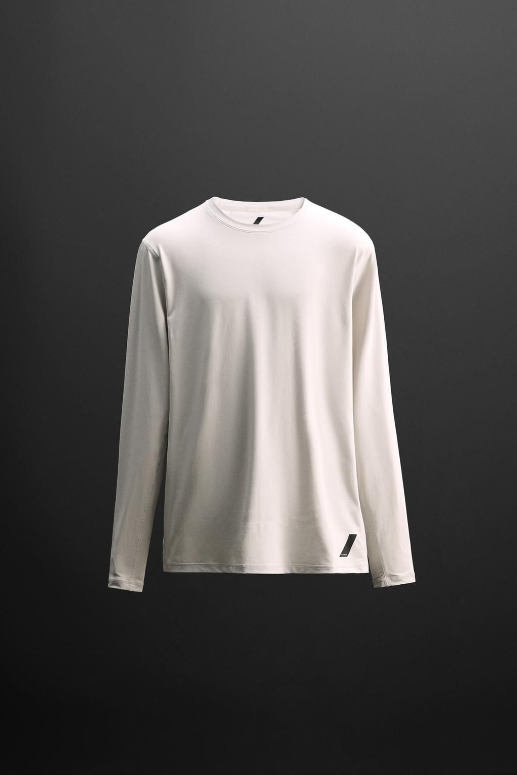 BASIC TRAINING LONG SLEEVE T-SHIRT - Zara фото 8