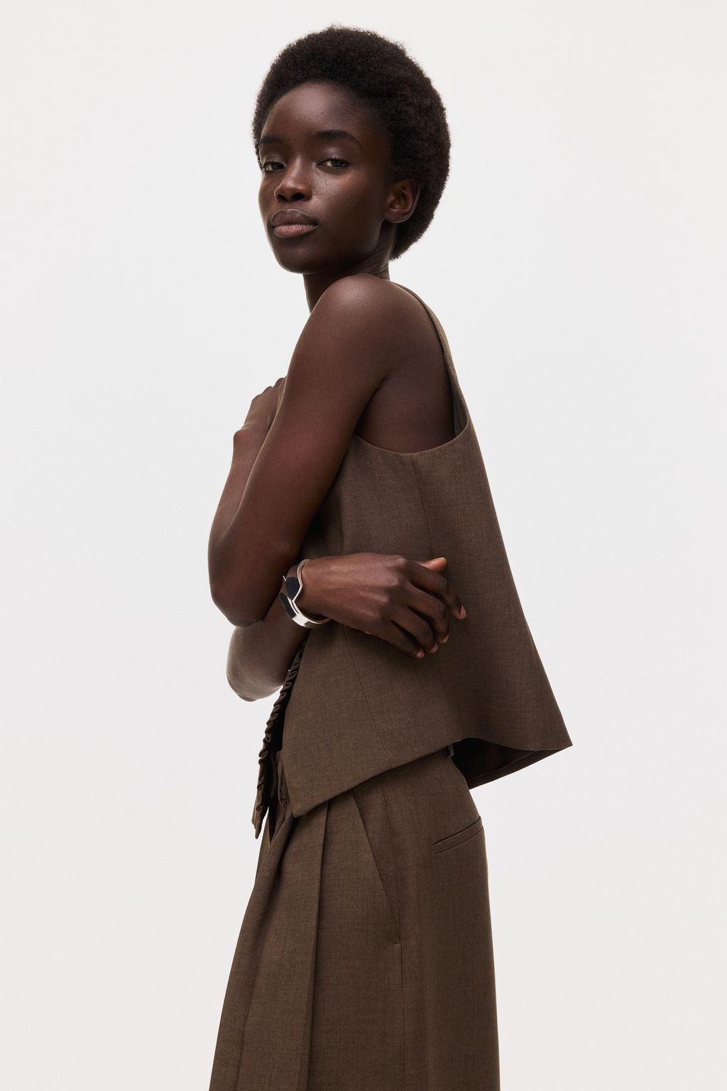 Chaleco con ribete de volantes - H&m фото 5