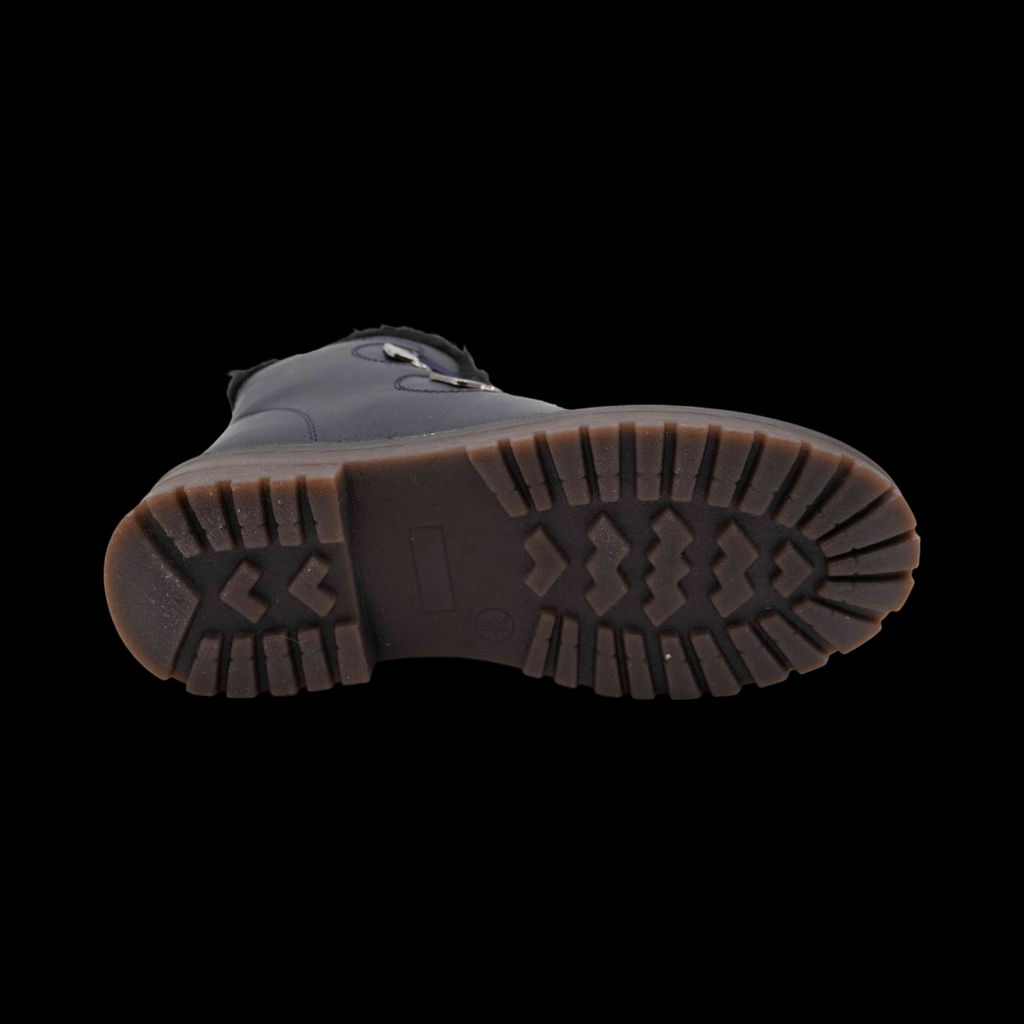 Ботинки на меху ВК852-5 темно синие