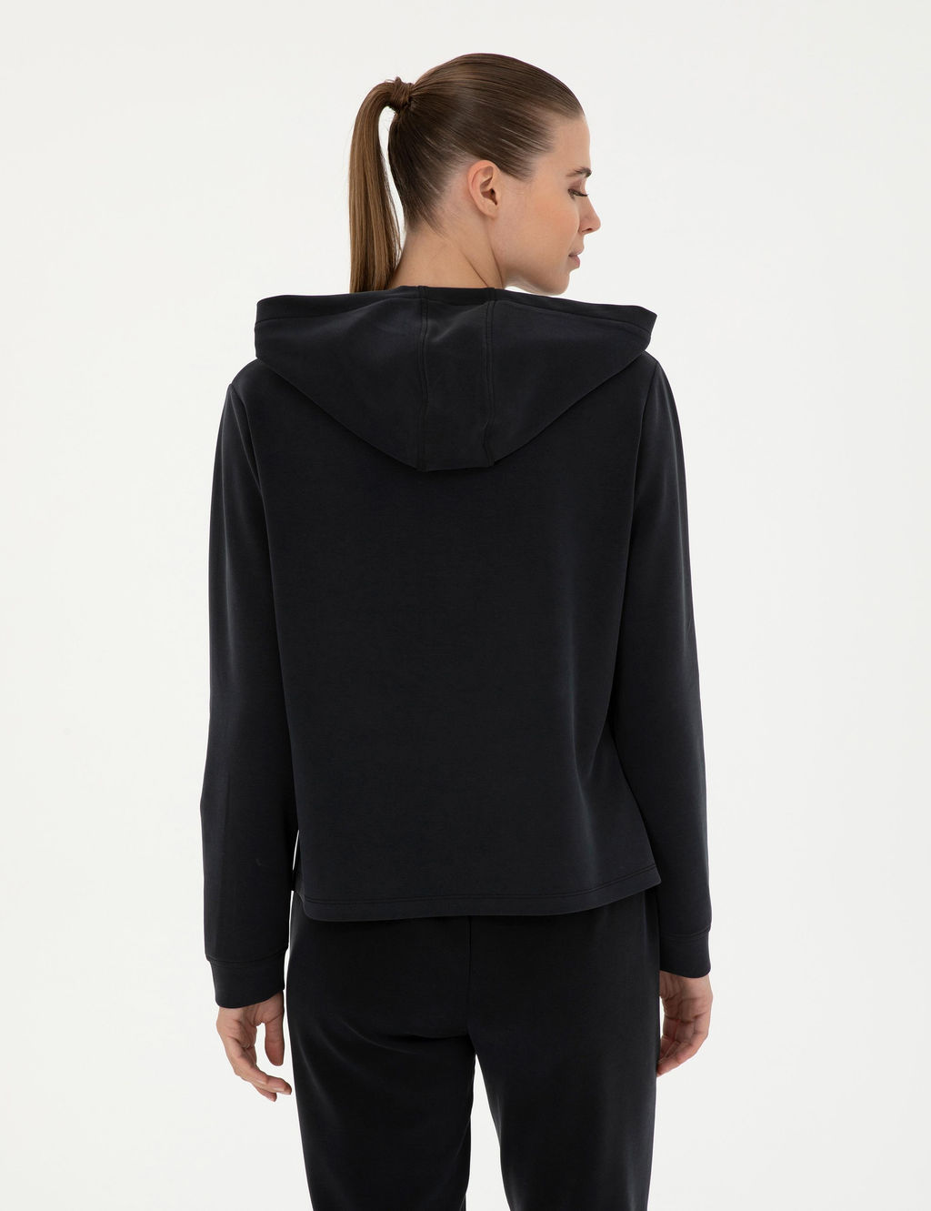 Siyah Regular Fit Sweatshirt - Pierre cardin фото 5