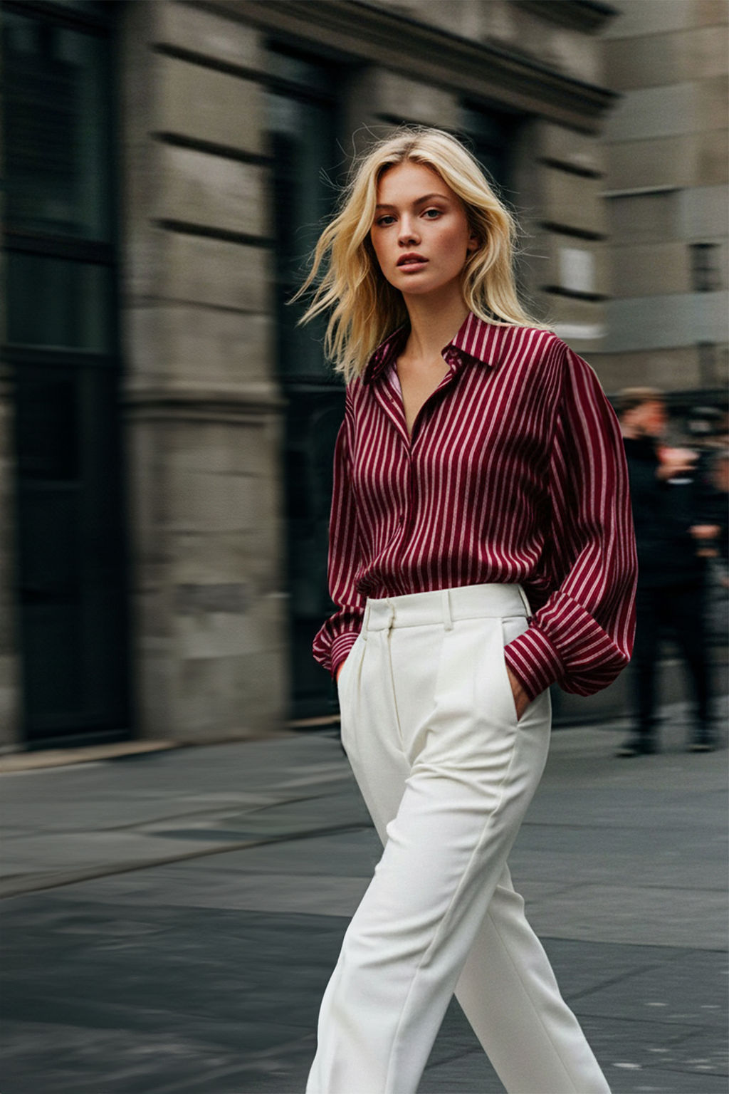 Siyah Dokulu Cizgili Dokuma Gomlek TWOAW26GO00074 - Trendyolmilla фото 10