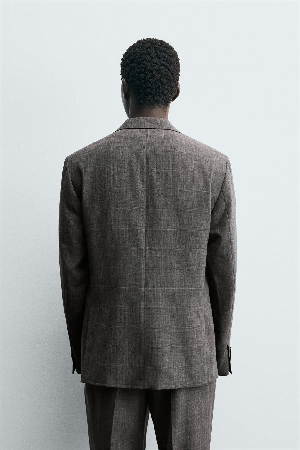 CHECK SUIT BLAZER - Zara фото 3