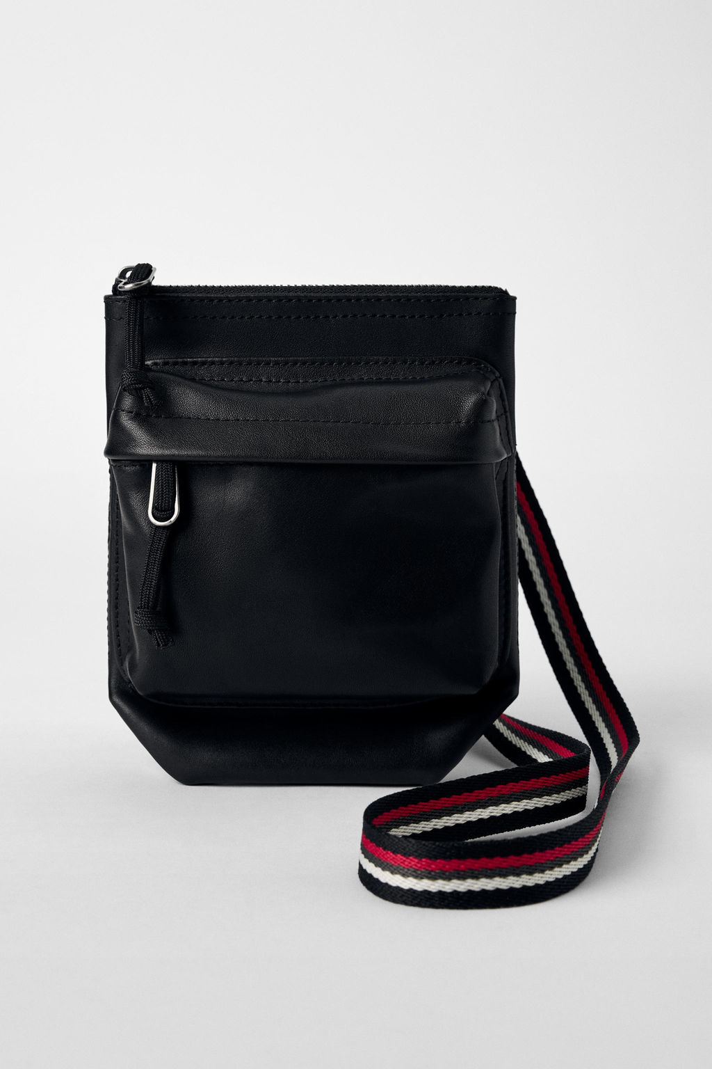 LEATHER CROSSBODY BAG BOBBY GILLESPIE X ZARA  фото 2