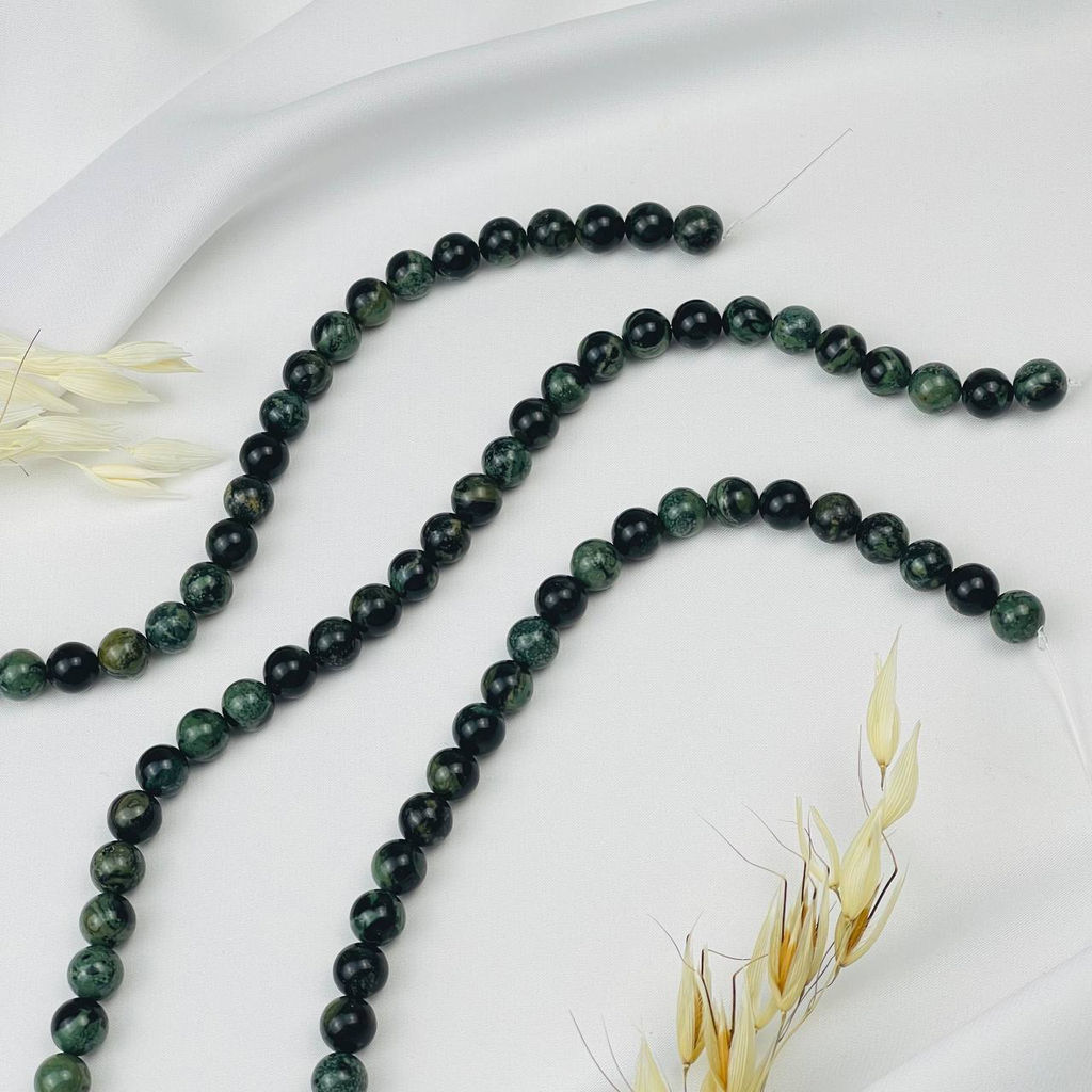 Бусины для украшений из Яшмы "Камбаба" (45 бусин)