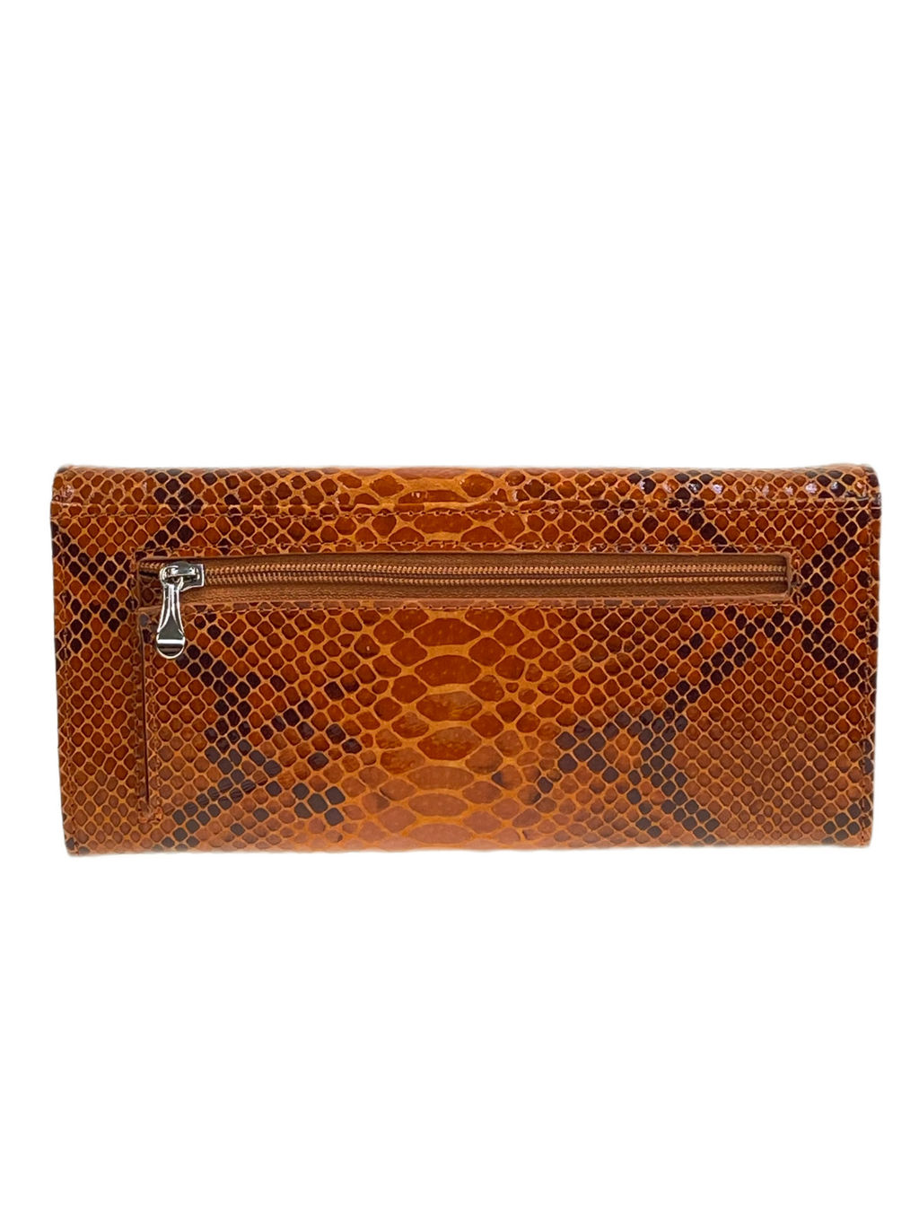 Женский кошелёк из натуральной кожи, цвет коричневый - Greta фото 2