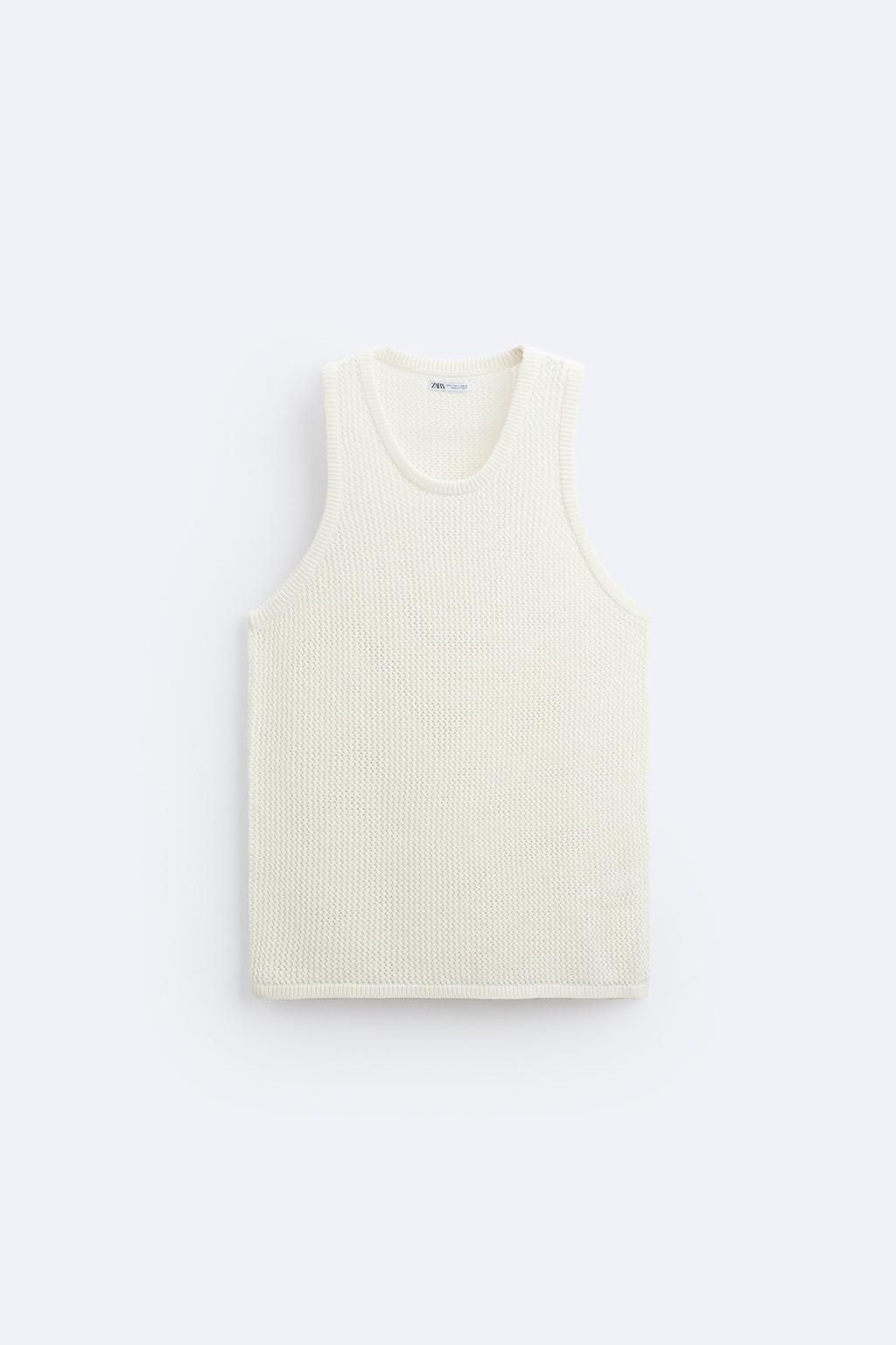 KNIT TANK TOP - Zara фото 8