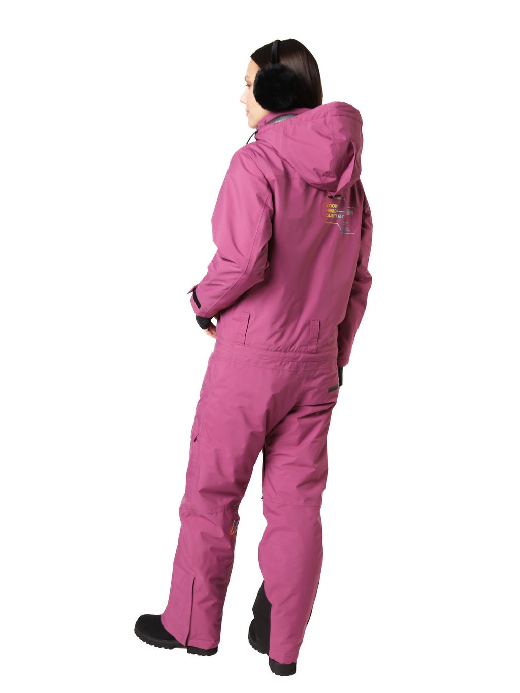 Комбинезон BB-0289 Брусничный