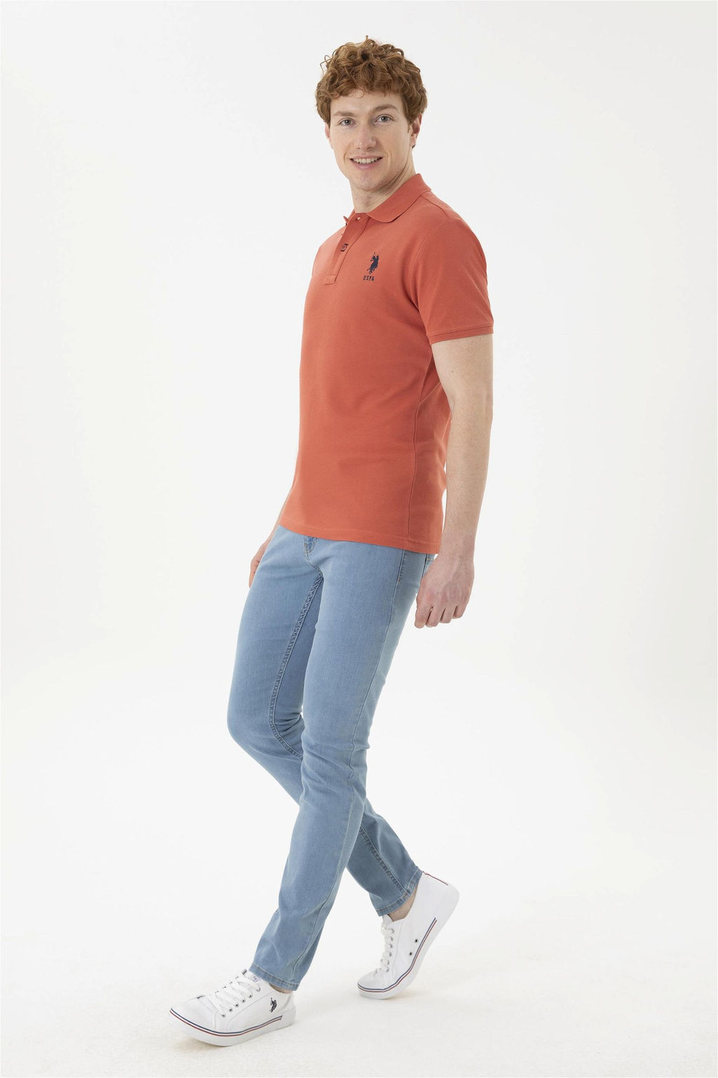 Мужские голубые джинсовые брюки - U.s. polo assn фото 3