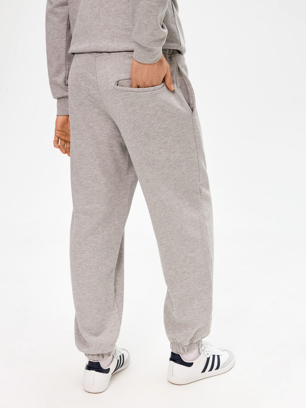 Брюки муж. Austen серый меланж - Concept club фото 4