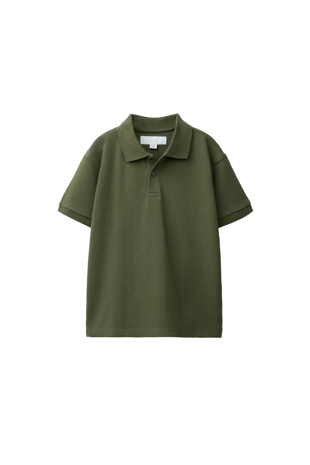 POLO B?SICO PIQU? / Khaki - Zara фото 6